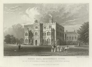 Marks Hall, Coggeshall, Essex, sæde for Mrs Honeywood af William Henry Bartlett