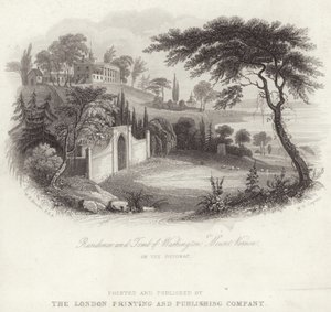 Bolig for George Washingtons grav i Mount Vernon af William Henry Brooke