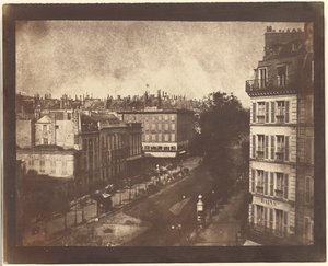 Luftfoto af Paris af William Henry Fox Talbot