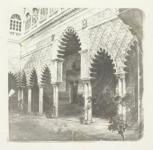 Alcazar de Sevilla af William Henry Fox Talbot