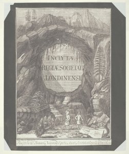 Kopi af titelsiden til "Enclosed to the Royal Society of London" af William Henry Fox Talbot