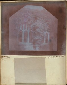 Detaljer om klostrene i Lacock Abbey af William Henry Fox Talbot