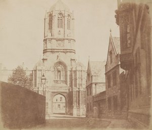 Gate of Christchurch, før september 1844. af William Henry Fox Talbot