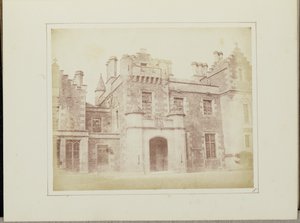 Hall Door, Abbotsford af William Henry Fox Talbot