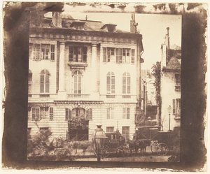 Parisiske rækkehuse i Paris af William Henry Fox Talbot