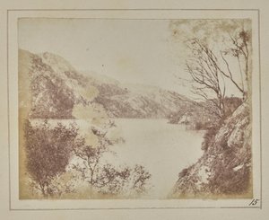 Landskabet ved Loch Katrine af William Henry Fox Talbot