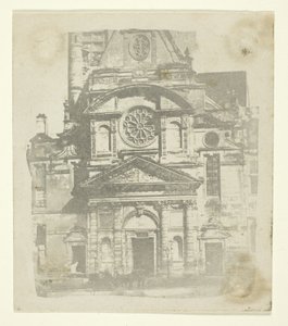 St. Etienne du Mont, Facade af William Henry Fox Talbot