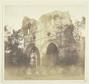 Sir W. Scotts grav i Dryburgh Abbey af William Henry Fox Talbot