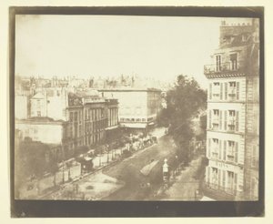 Udsigt over boulevarderne i Paris af William Henry Fox Talbot
