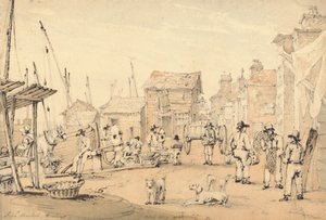 Fiskemarked, Hastings af William Henry Harriott