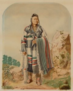 Høvding Joseph fra Nez Perce, ca. 1880.