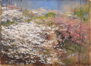 Blomstermarken, 1927. af William Henry Holmes