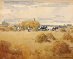 Hømagerscene, n.d. af William Henry Holmes