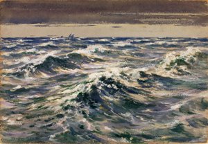 The Open Sea, 1904. af William Henry Holmes