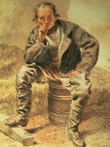 En østersmand, 1827 af William Henry Hunt