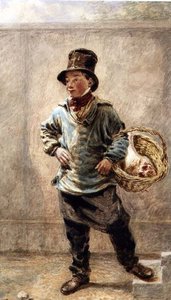 Slagterens dreng af William Henry Hunt