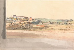 Flagstangen, Margate af William Henry Hunt