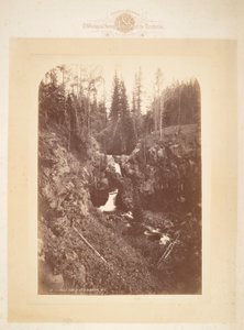 Arched Falls foden af Mt. Blackmore M.T. af William Henry Jackson