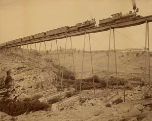 Dale Creek Bridge af William Henry Jackson