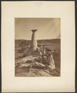 Eroderede sandsten, Monument Park, Colorado af William Henry Jackson