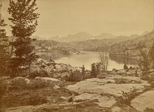 Fremonts Peak af William Henry Jackson