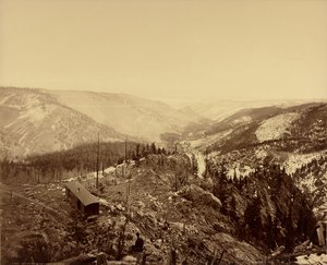 Los Pinos-dalen, set mod øst af William Henry Jackson