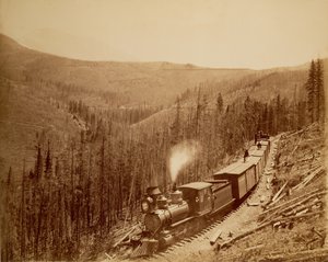 Marshall Pass, Westside af William Henry Jackson