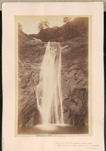 Middle Cascade. Cheyenne Falls af William Henry Jackson