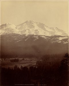 Mount Shasta set fra Sissions