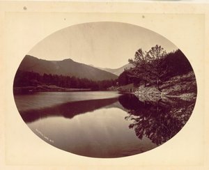 Mystic Lake, M.T., 1872. af William Henry Jackson