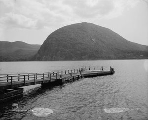 Storm King Mountain, New York, ca. 1880-97 af William Henry Jackson