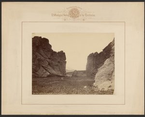 Den smukke port - Gudernes Have, Colorado af William Henry Jackson
