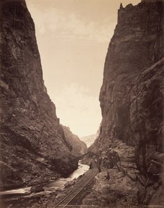 Den kongelige kløft, Grand Cañon of the Arkansas af William Henry Jackson