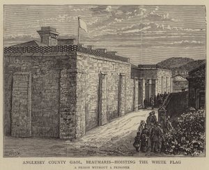 Anglesey County Gaol, Beaumaris, der er vært for det hvide flag af William Henry James Boot