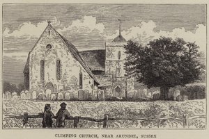 Climping Church, nær Arundel, Sussex af William Henry James Boot