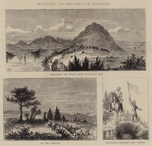 Militære manøvrer i Bermuda af William Henry James Boot