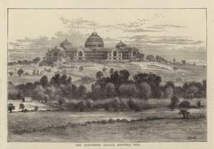 Alexandra Palace, Muswell Hill af William Henry James Boot