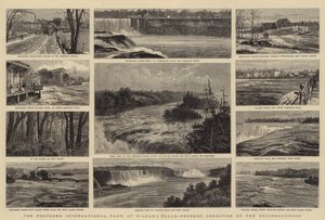 Den foreslåede internationale park ved Niagara Falls, nuværende tilstand af kvarteret af William Henry James Boot