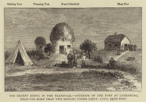 Den seneste opstandelse i Transvaal, indre af fortet i Lydenburg, holdt i mere end to måneder under løjtnant Long, 94. fod af William Henry James Boot