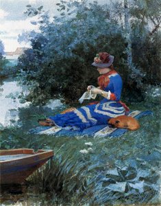 En stille eftermiddag, 1880