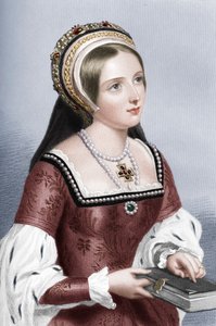Catherine Parr 1512-1548, den sjette kone til kong Henry VIII, 1851
