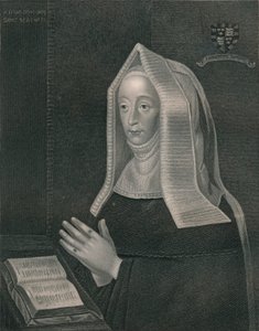Margaret af Lancaster. Mor til Henrik VII. Fra samlingen af The Right Honorable The Earl of