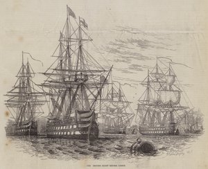 Den britiske flåde før Lissabon