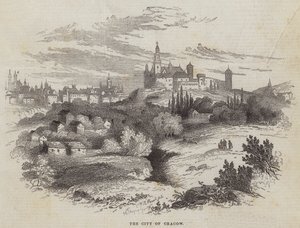Byen Krakow af William Henry Pike