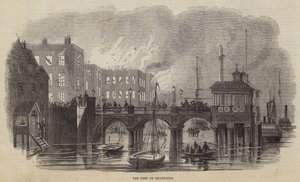 Branden ved Gravesend af William Henry Pike