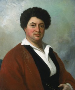 Portræt af Alexandre Dumas, 1855.