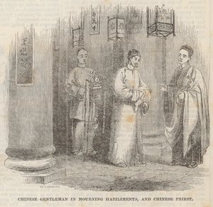 Kinesisk herre i sorg og kinesisk præst af William Henry Prior