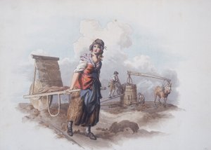 Murstensmager, 1808 af William Henry Pyne