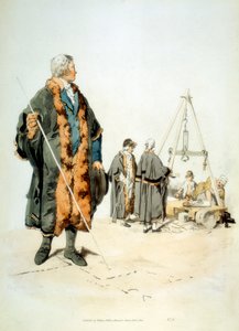 Medlem af en London Wardmote Inquest i officiel dragt, 1808 af William Henry Pyne