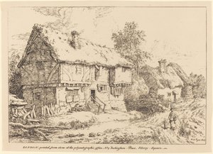 Gamle hytter af William Henry Pyne